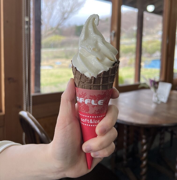 【お知らせ】有機牛乳を使った濃厚なソフトクリームはじめました！